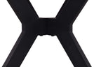 Tafel flow 110 cm Rond Glanzend Steen Snow Wit
