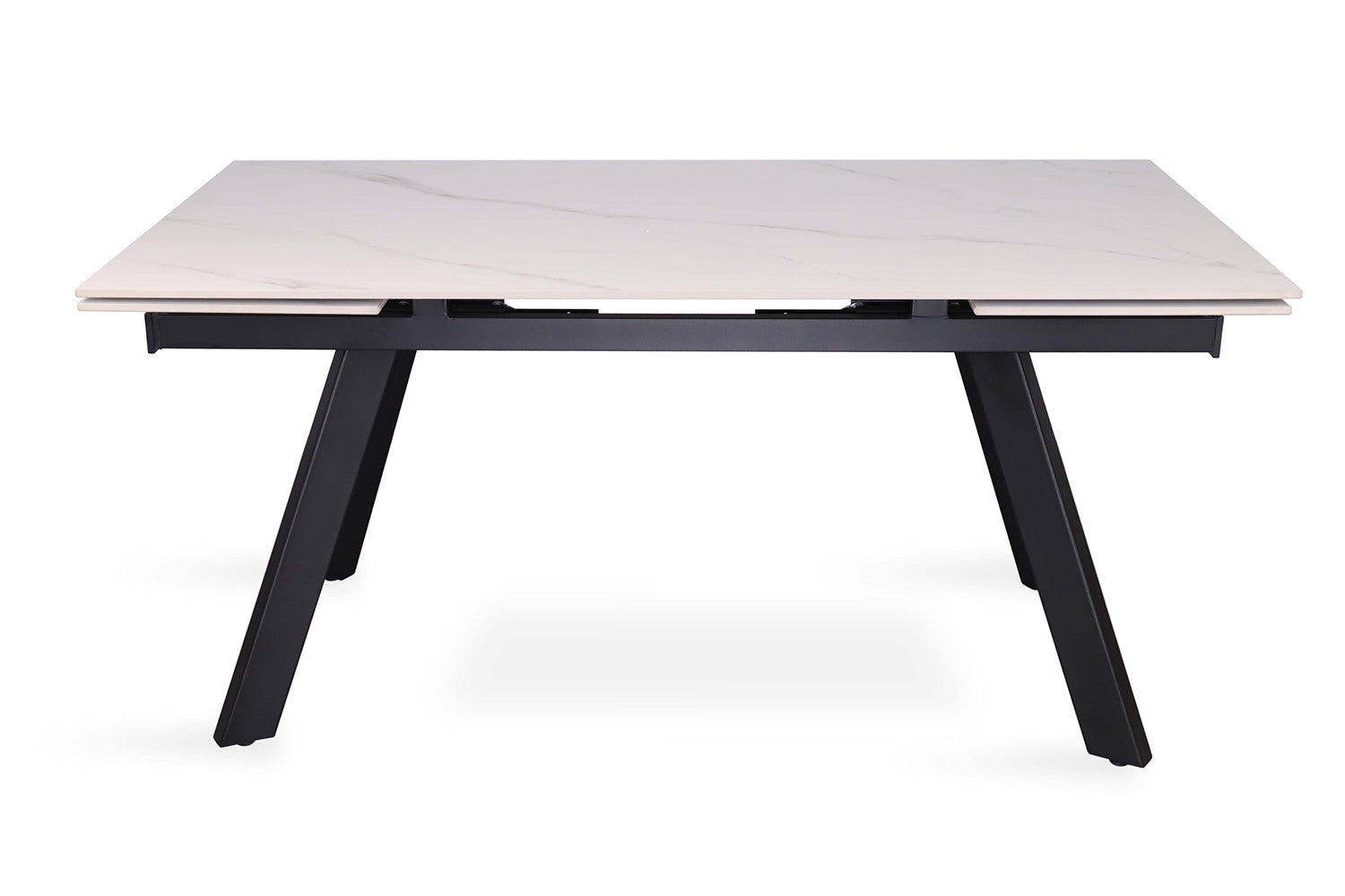 Uitschuifbare tafel tilana 160-240 cm Rechthoekig Steen Wit