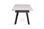 Uitschuifbare tafel tilana 160-240 cm Rechthoekig Steen Wit