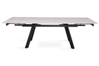 Uitschuifbare tafel tilana 160-240 cm Rechthoekig Steen Wit
