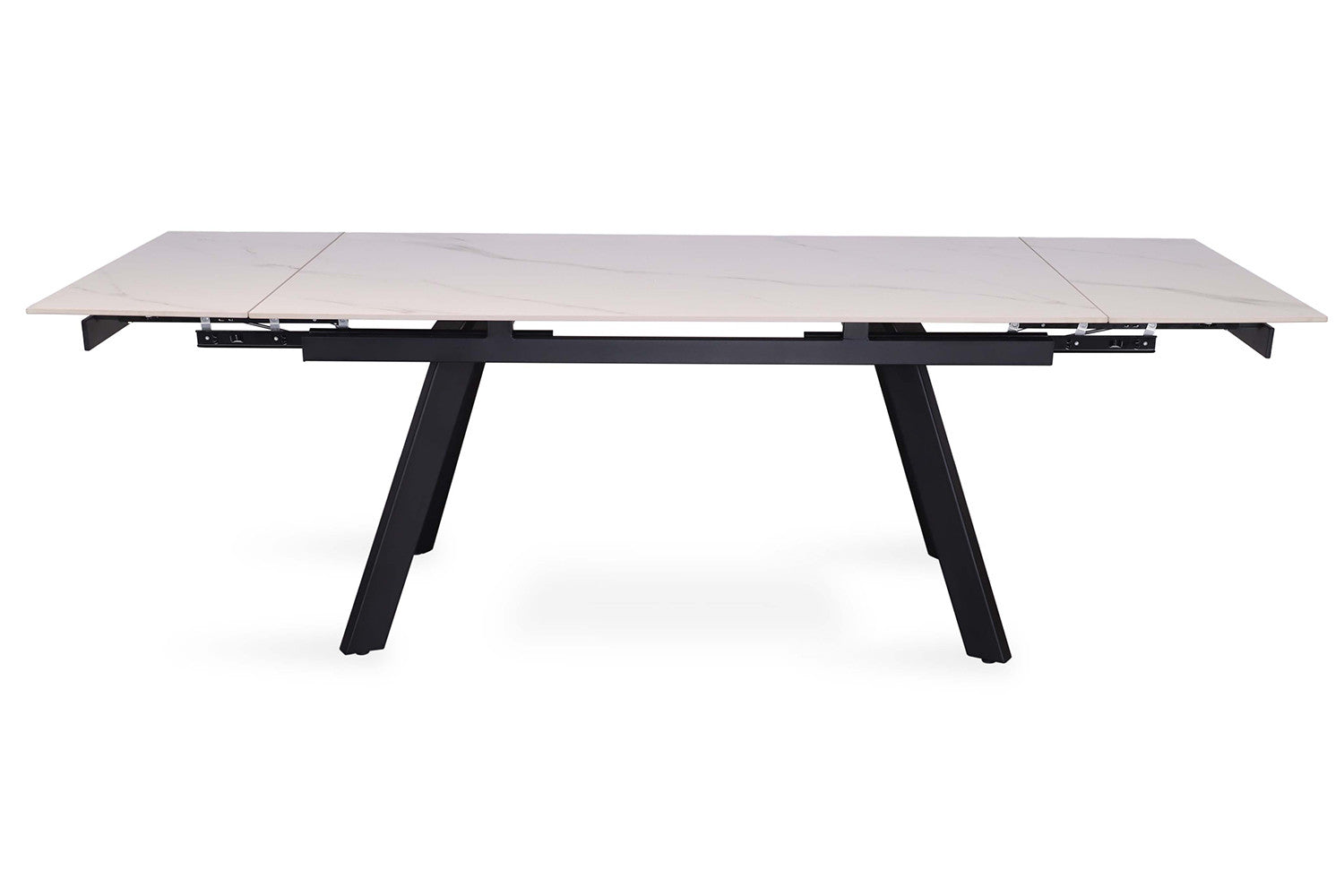 Uitschuifbare tafel tilana 160-240 cm Rechthoekig Steen Wit