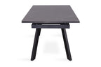 Uitschuifbare tafel tilana 160-240 cm Rechthoekig Steen Grijs