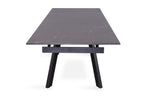 Uitschuifbare tafel tilana 160-240 cm Rechthoekig Steen Grijs