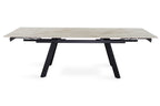 Uitschuifbare tafel ray 160-240 cm Rechthoekig Glanzend Shakespear Beige