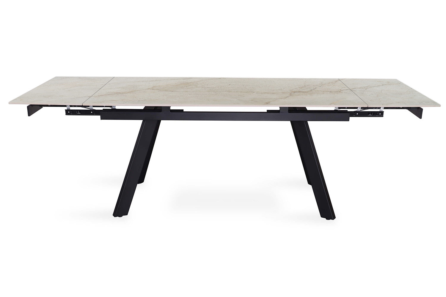 Uitschuifbare tafel ray 160-240 cm Rechthoekig Glanzend Shakespear Beige