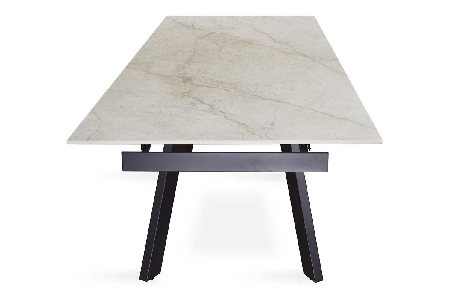 Uitschuifbare tafel ray 160-240 cm Rechthoekig Glanzend Shakespear Beige