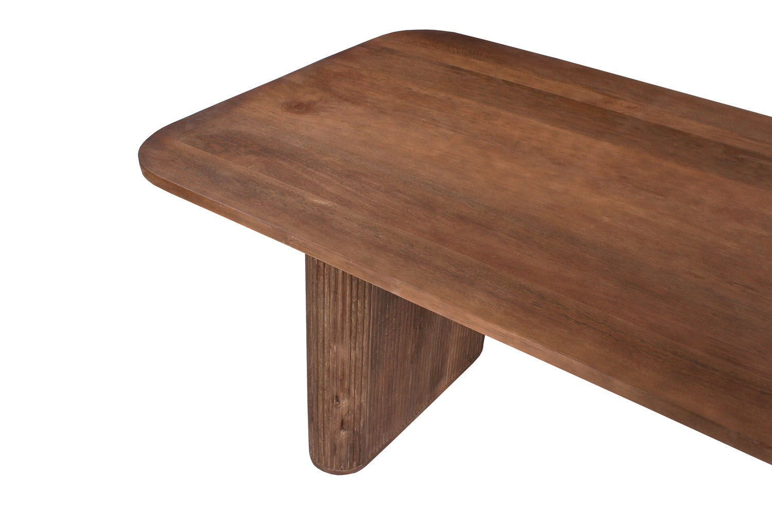 Tafel trey 200 cm Deens Ovaal Mango hout Lichtbruin