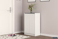 Schoenenkast Lola 2 deuren Wit