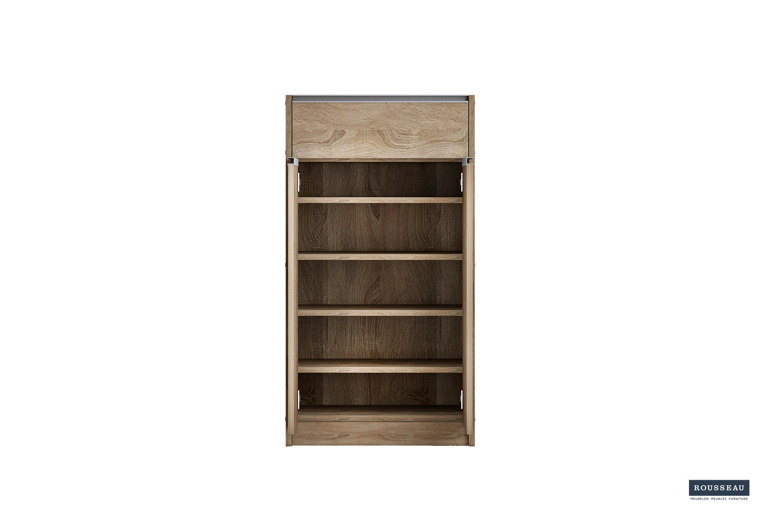 Schoenenkast Lola 2 deuren en 1 lade Sonoma