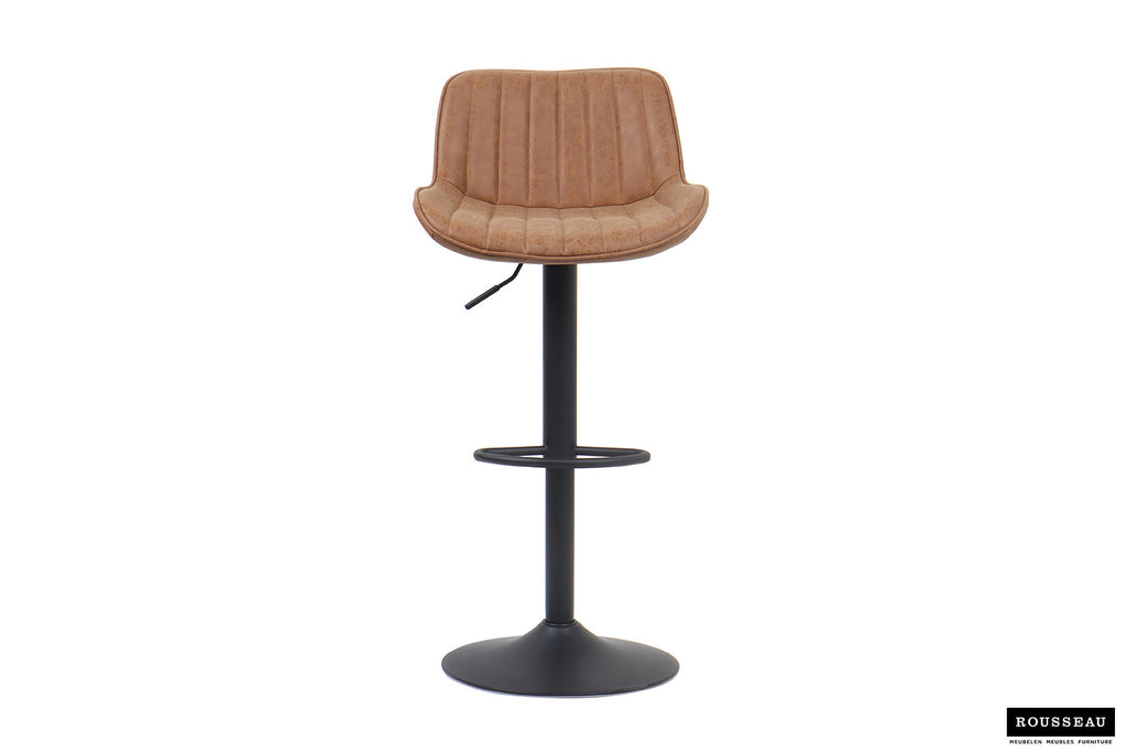 Barstoel vertino PU Cognac