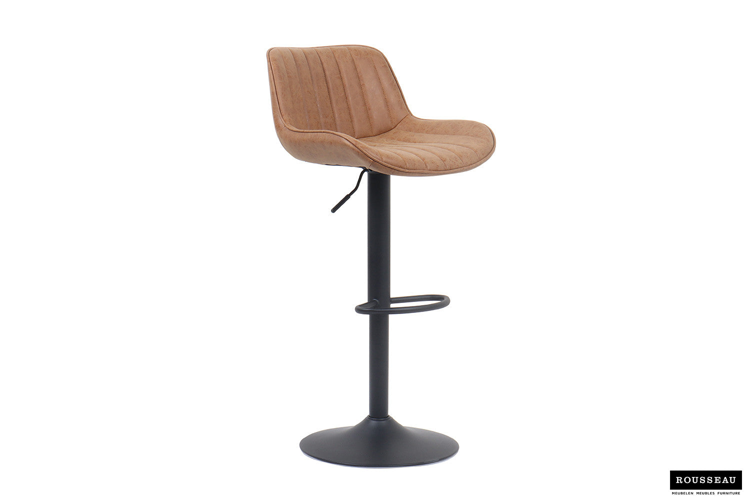 Barstoel vertino PU Cognac