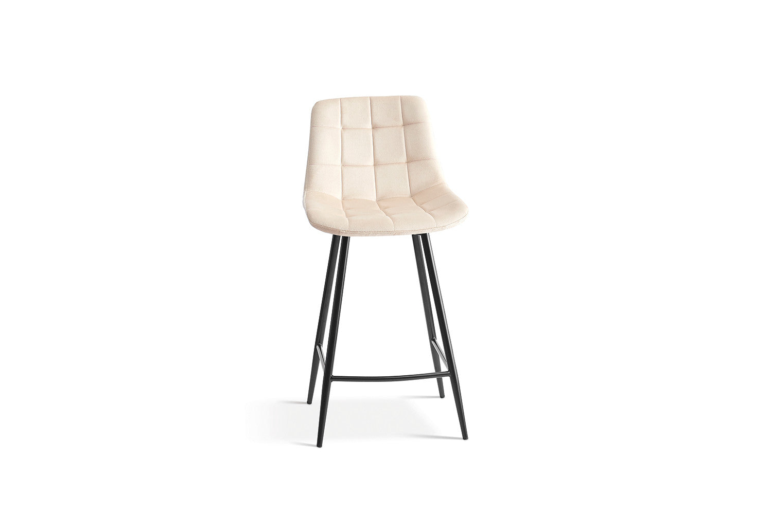 Counterstoel jut Fluweel Beige
