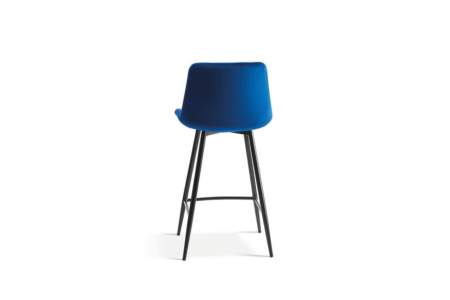 Counterstoel jut Fluweel Blauw