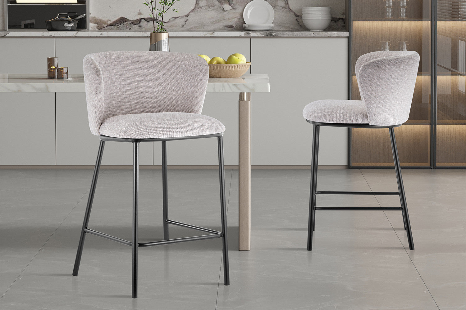 Counterstoel art Stof Ote Belfast 23 Beige