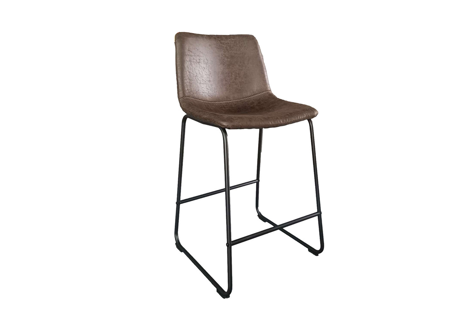 Counterstoel manc PU Ote Topper 05 Donkerbruin