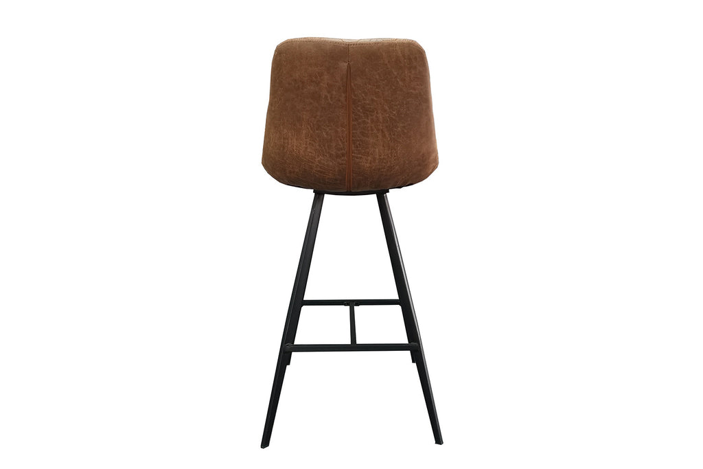 Barstoel movito PU Ote Topper 02 Cognac