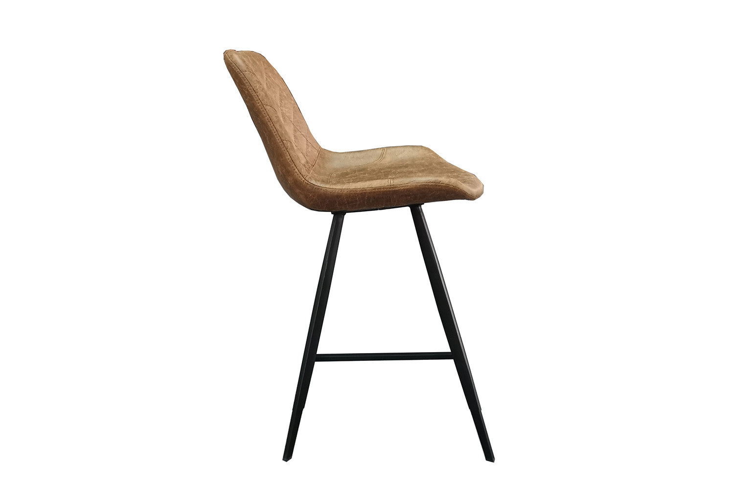 Counterstoel allie PU Ote Topper 02 Cognac