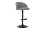 Barstoel lamor Bouclé Lichtgrijs