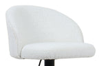 Barstoel lamor Bouclé Wit