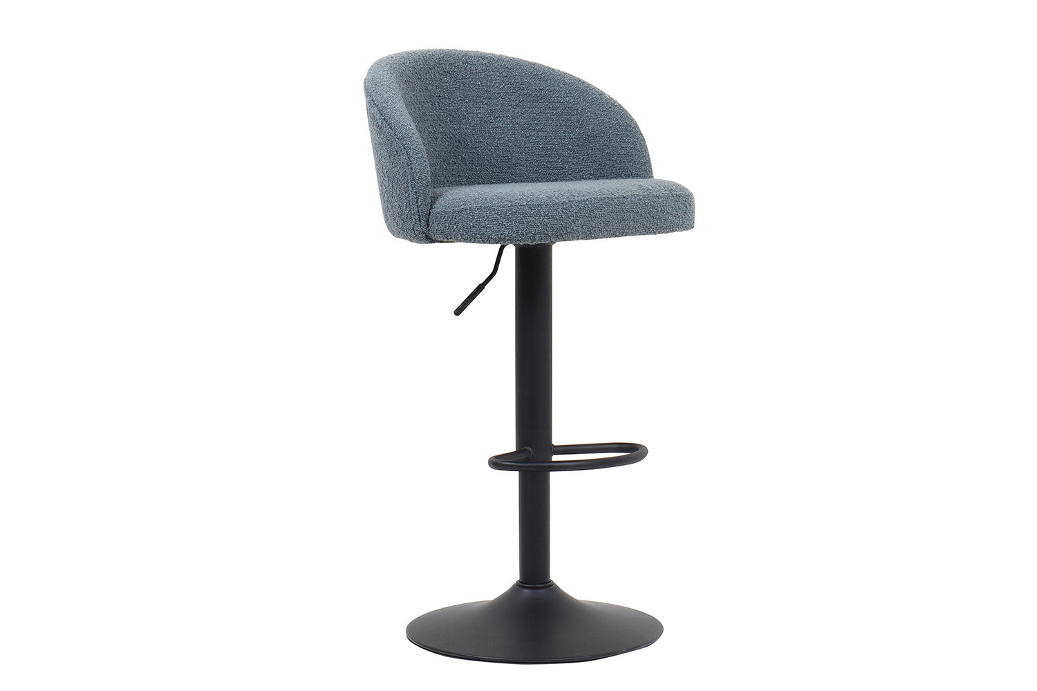 Barstoel lamor Bouclé Blauw