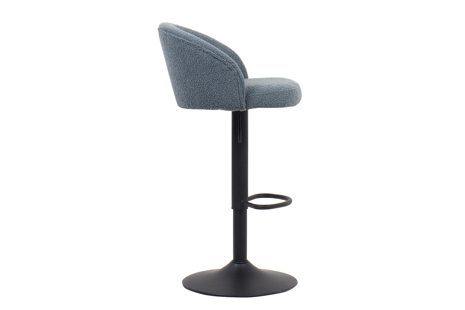 Barstoel lamor Bouclé Blauw