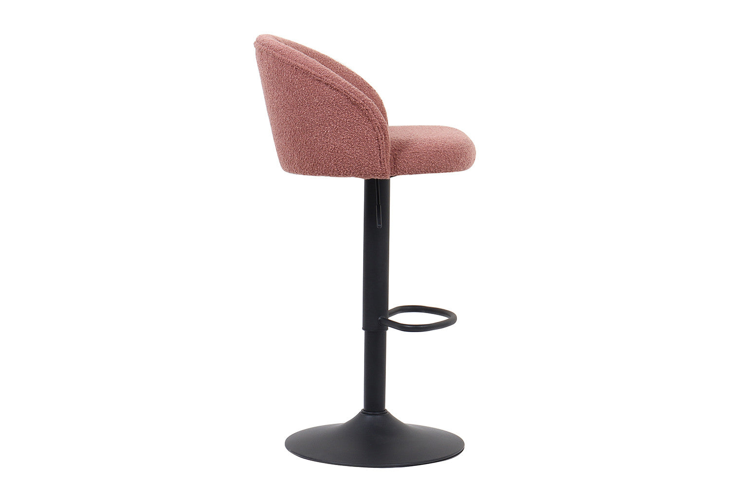 Barstoel lamor Bouclé Roze