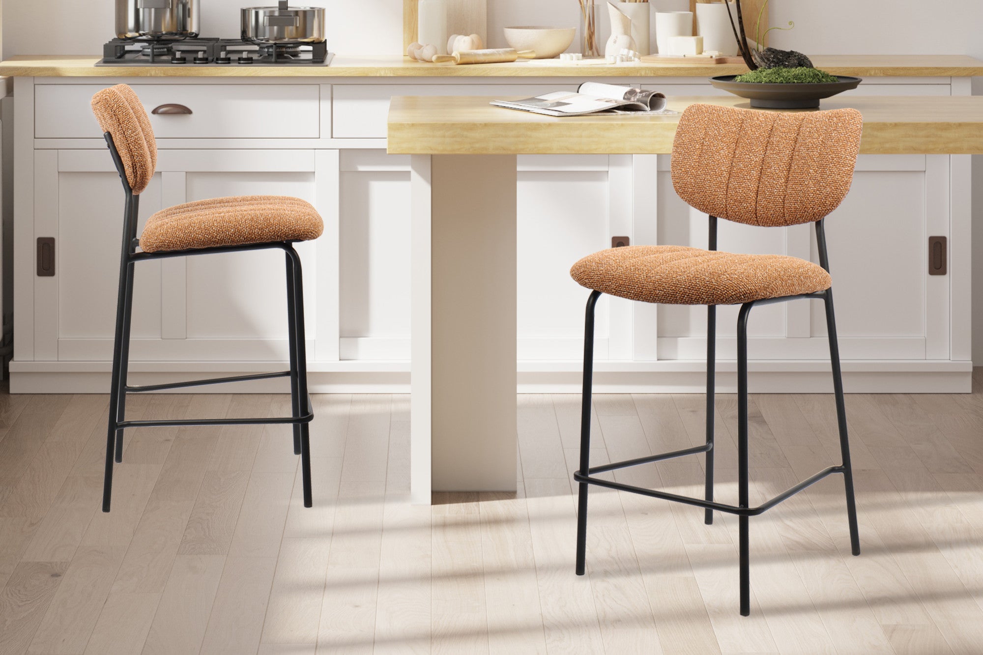 Counterstoel ant Stof Ote Lisa 251 Oranje