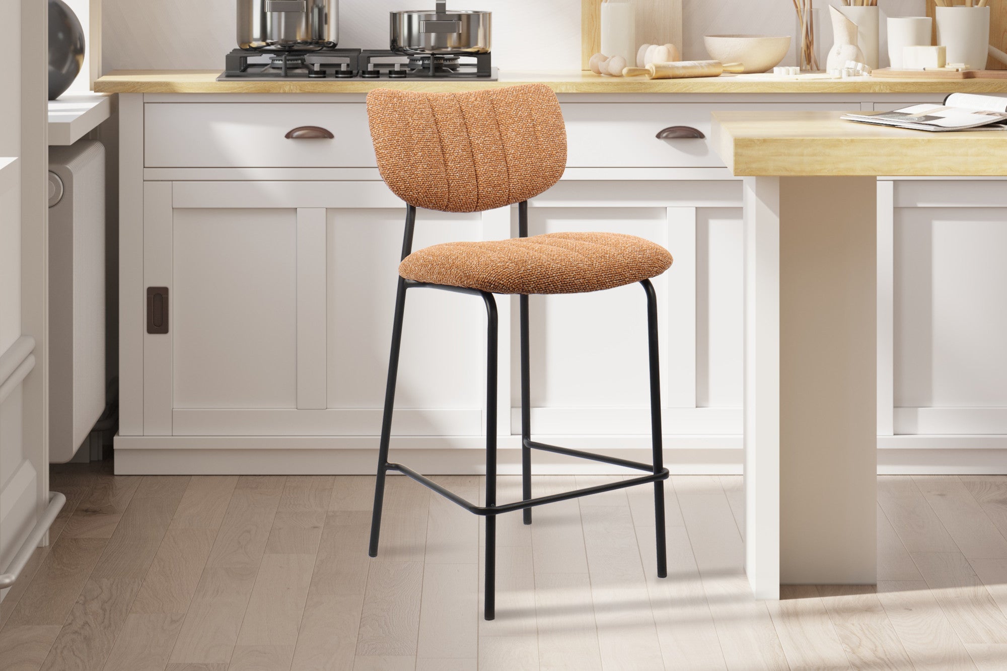 Counterstoel ant Stof Ote Lisa 251 Oranje