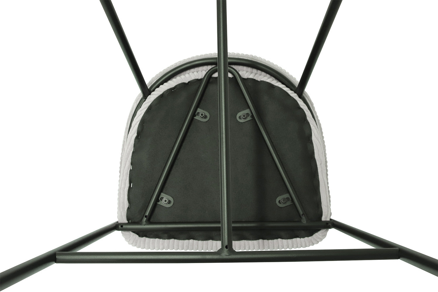 Counterstoel goha Corduroy Lichtgrijs