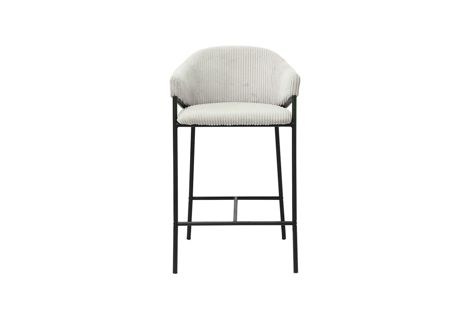 Counterstoel goha Corduroy Lichtgrijs