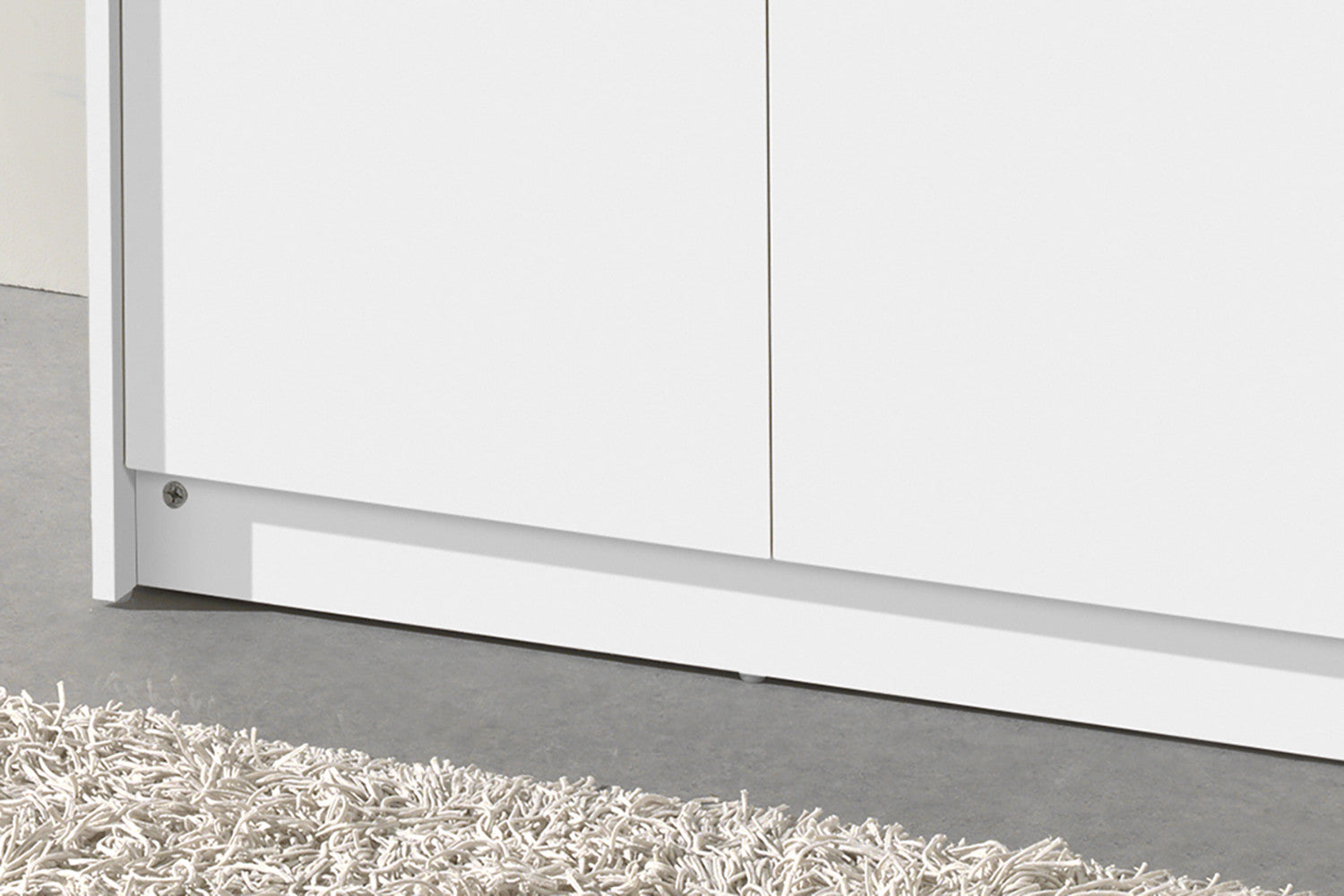 Kledingkast Laura 2 deuren Wit