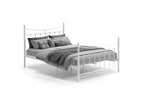 Bed Sandra 140/160x200 met lattenbodem Wit