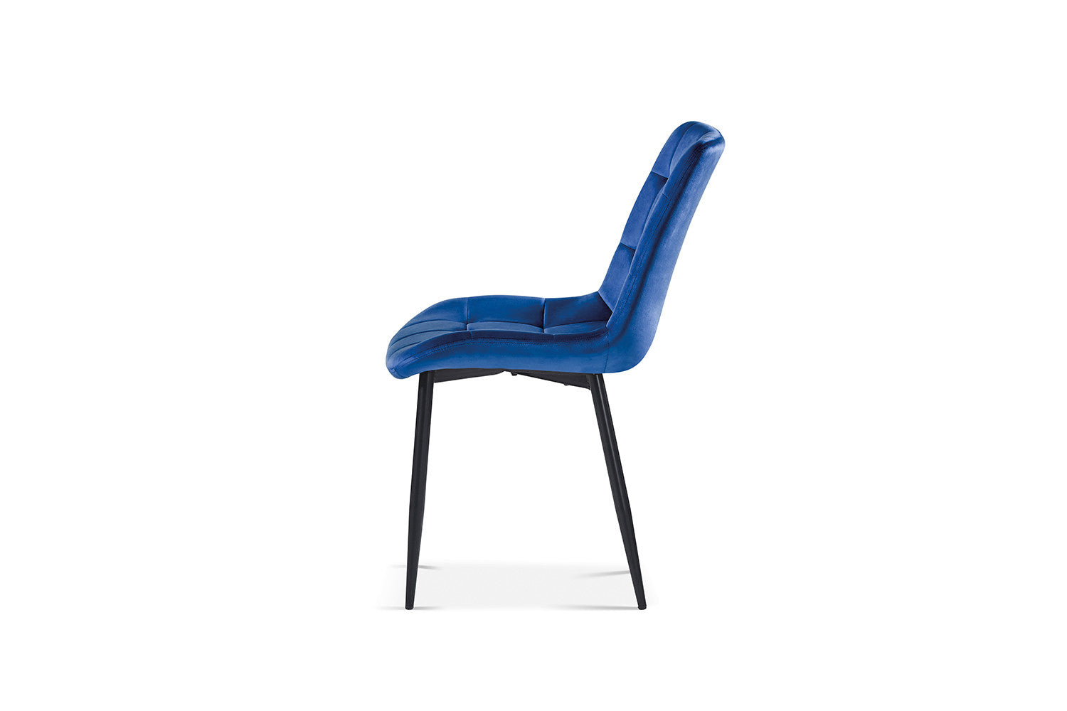 Stoel scando Fluweel Blauw