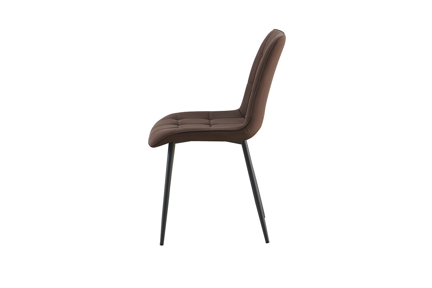 Set van 4 stoelen virello PU Donkerbruin