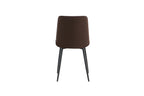 Set van 4 stoelen virello PU Donkerbruin