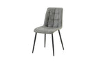 Set van 4 stoelen virello Vintage PU Grijs