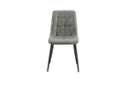 Set van 4 stoelen virello Vintage PU Grijs