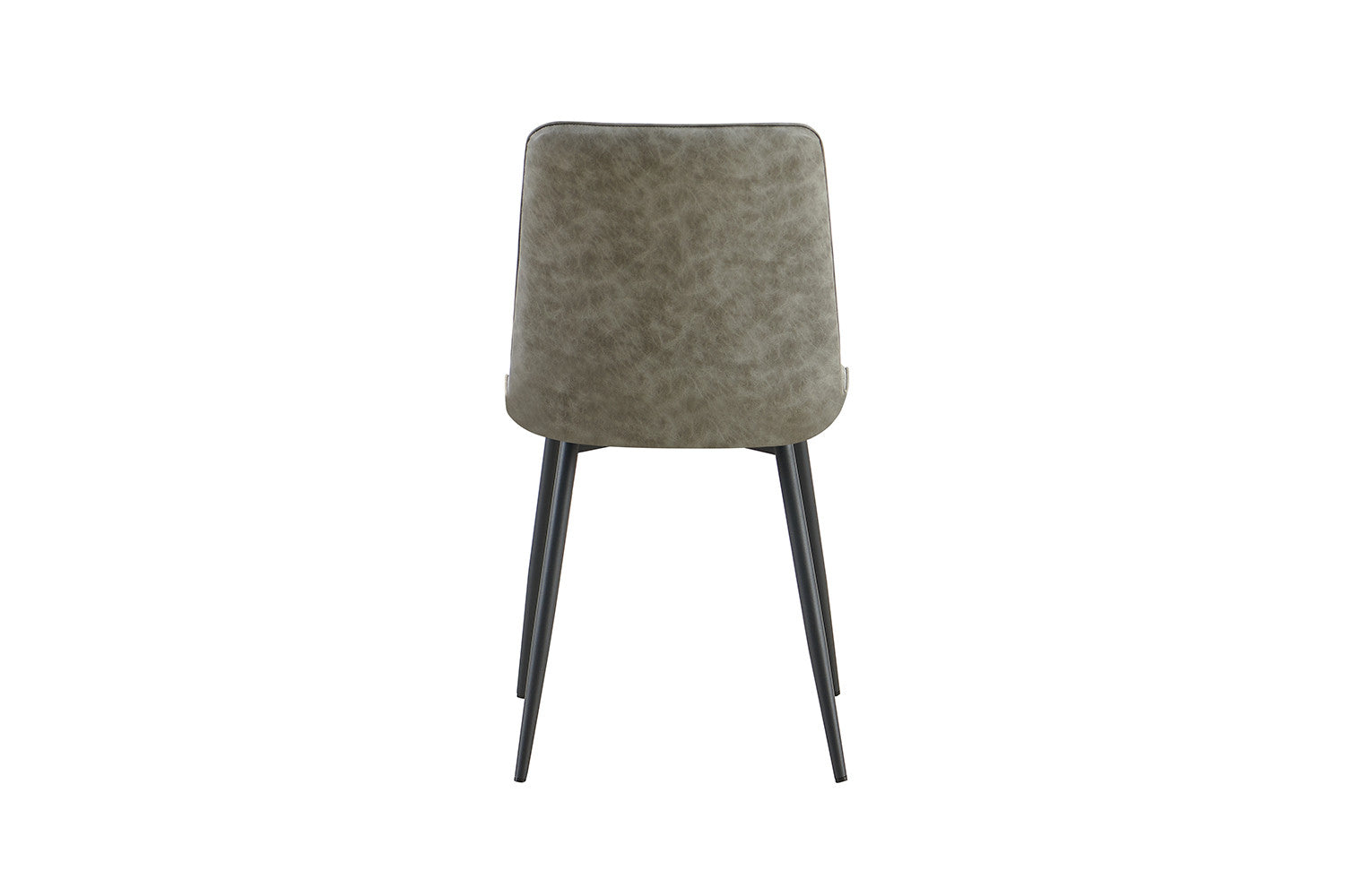 Set van 4 stoelen virello Vintage PU Grijs