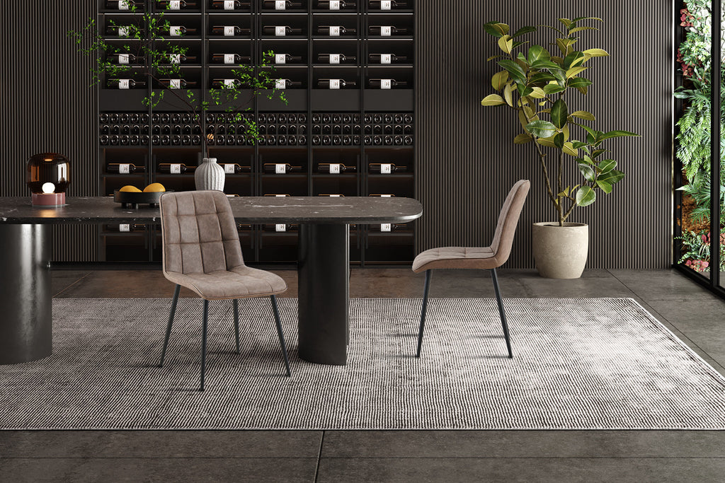 Set van 4 stoelen virello Vintage PU Bruin