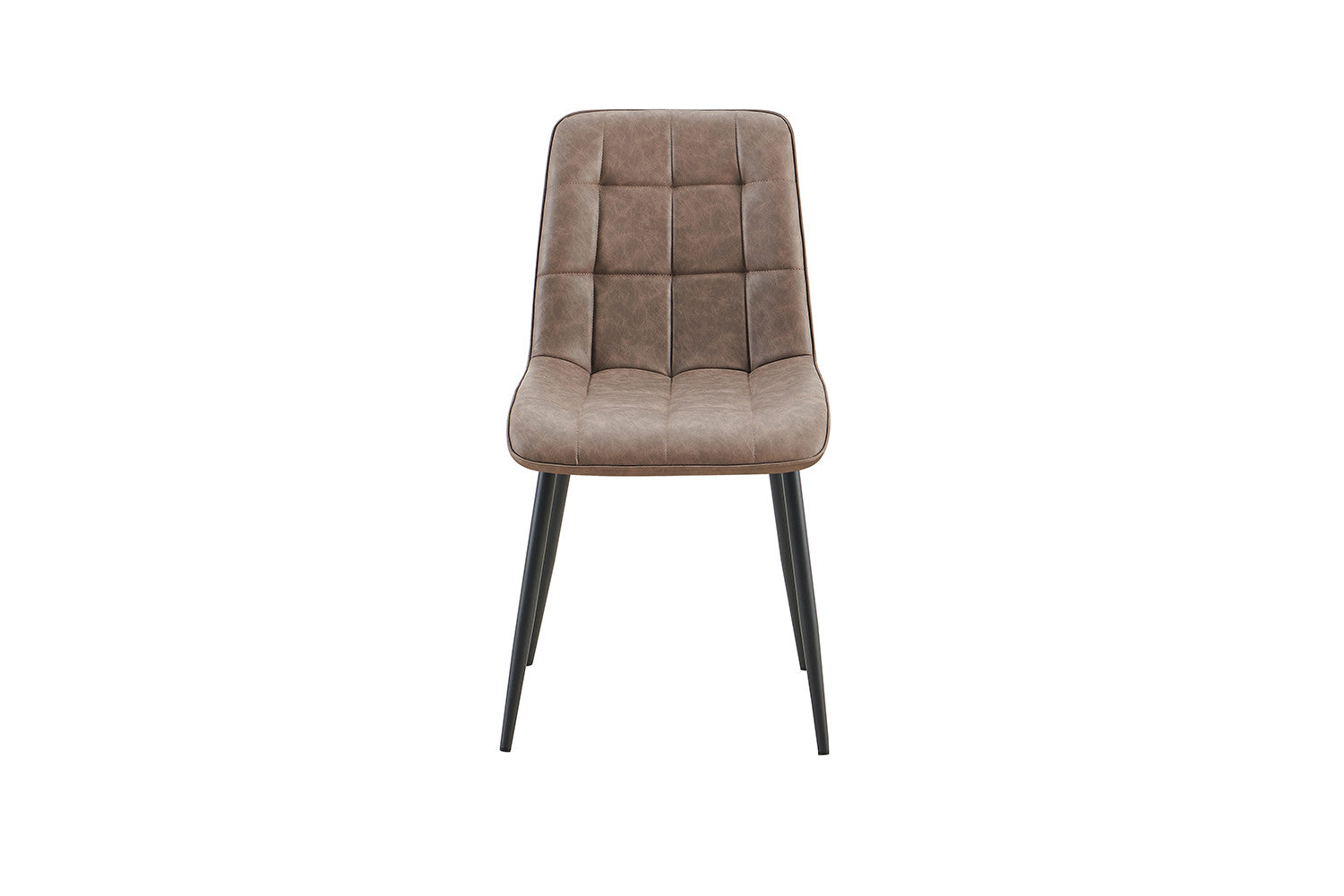 Set van 4 stoelen virello Vintage PU Bruin