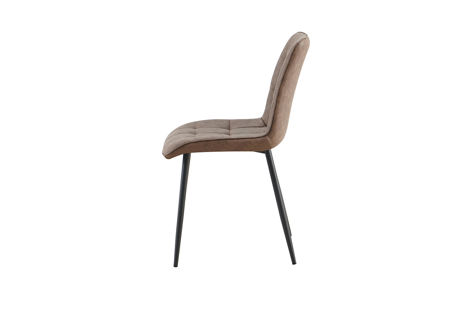 Set van 4 stoelen virello Vintage PU Bruin