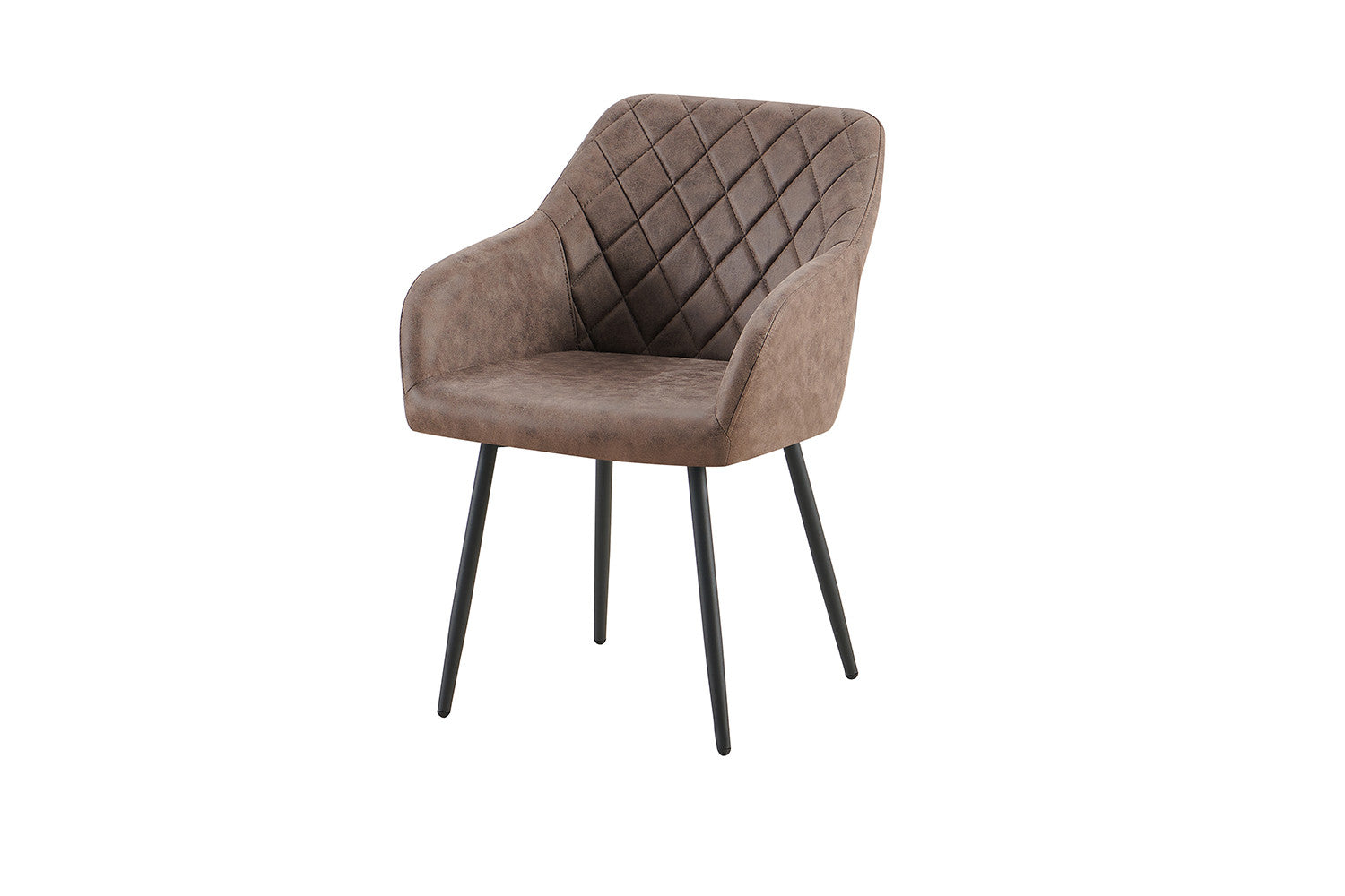 Stoel montaro Micro fiber PU Bruin