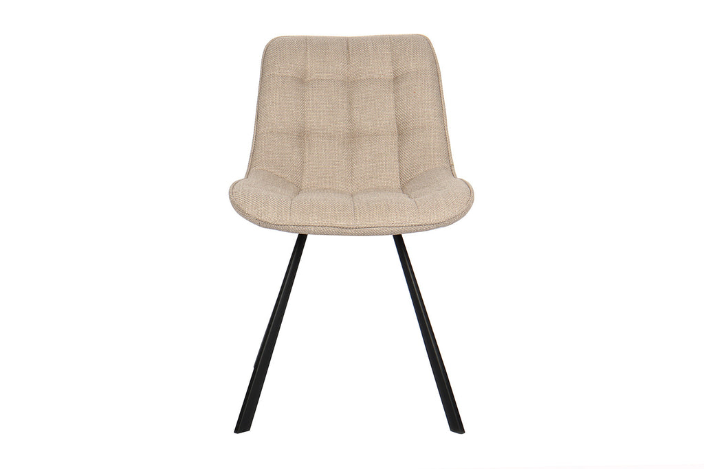 Stoel lorano Stof Ote Montego 178 Beige/Lichtgrijs