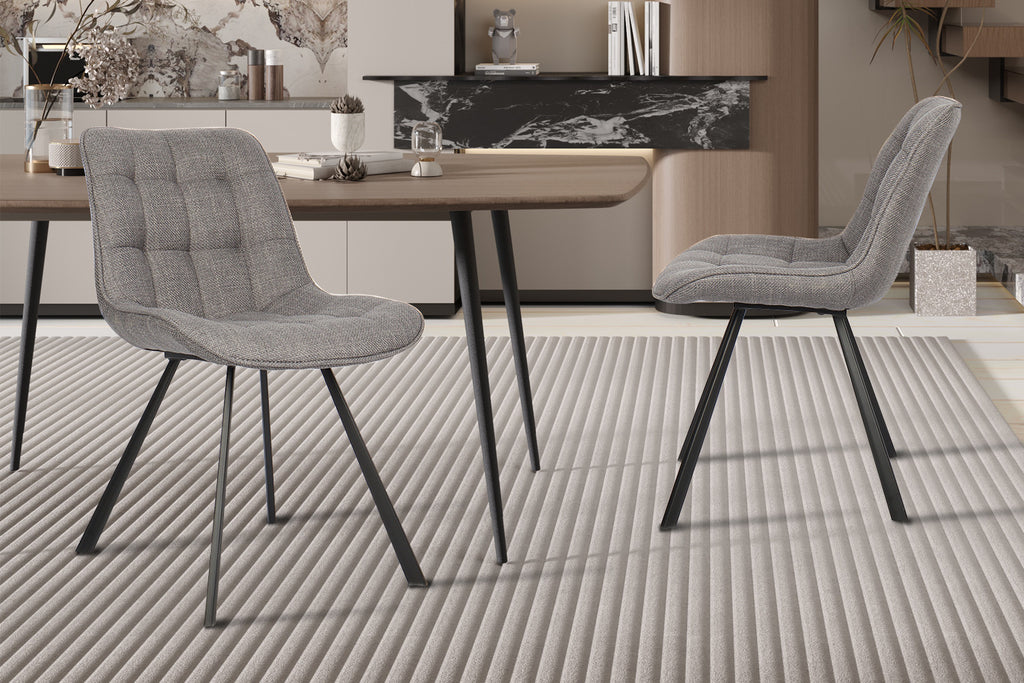 Stoel lorano Stof Ote Montego 466 Grijs