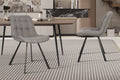 Stoel lorano Stof Ote Montego 466 Grijs