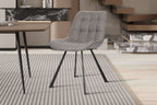 Stoel lorano Stof Ote Montego 466 Grijs