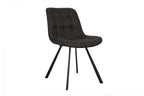 Stoel lorano Stof Ote Montego 460 Donkergrijs