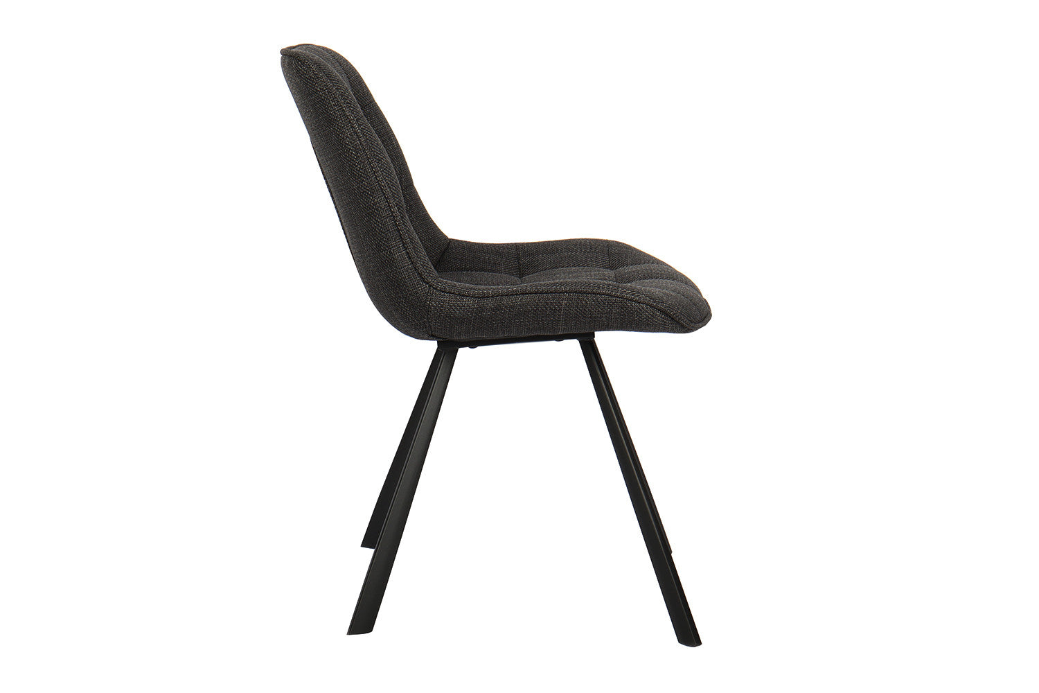 Stoel lorano Stof Ote Montego 460 Donkergrijs