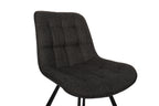 Stoel lorano Stof Ote Montego 460 Donkergrijs