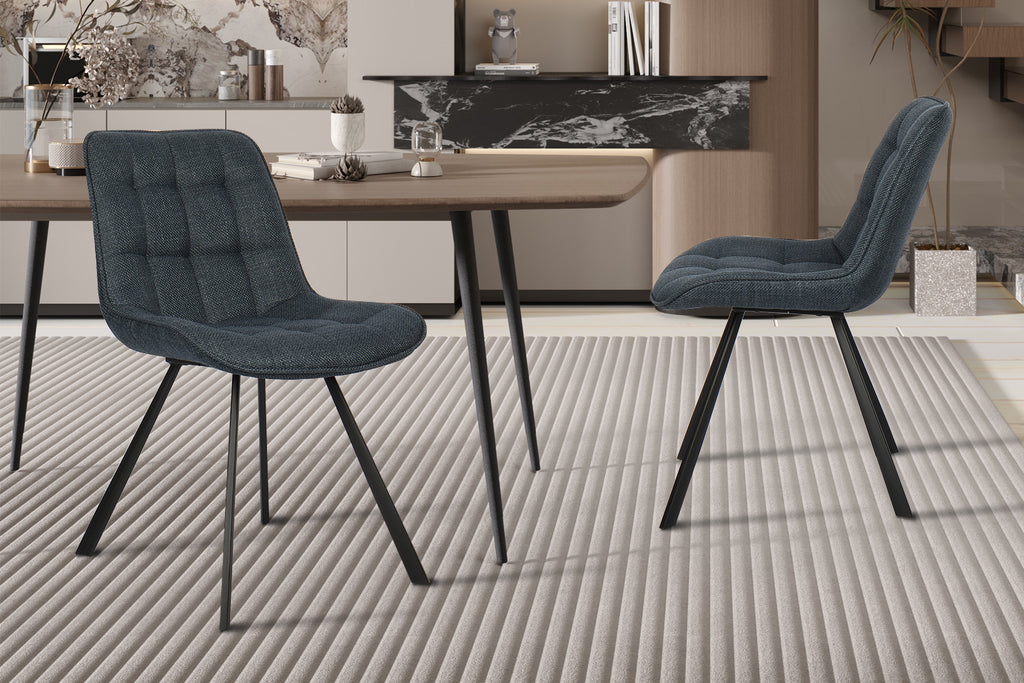 Stoel lorano Stof Ote Montego 303 Donkerblauw